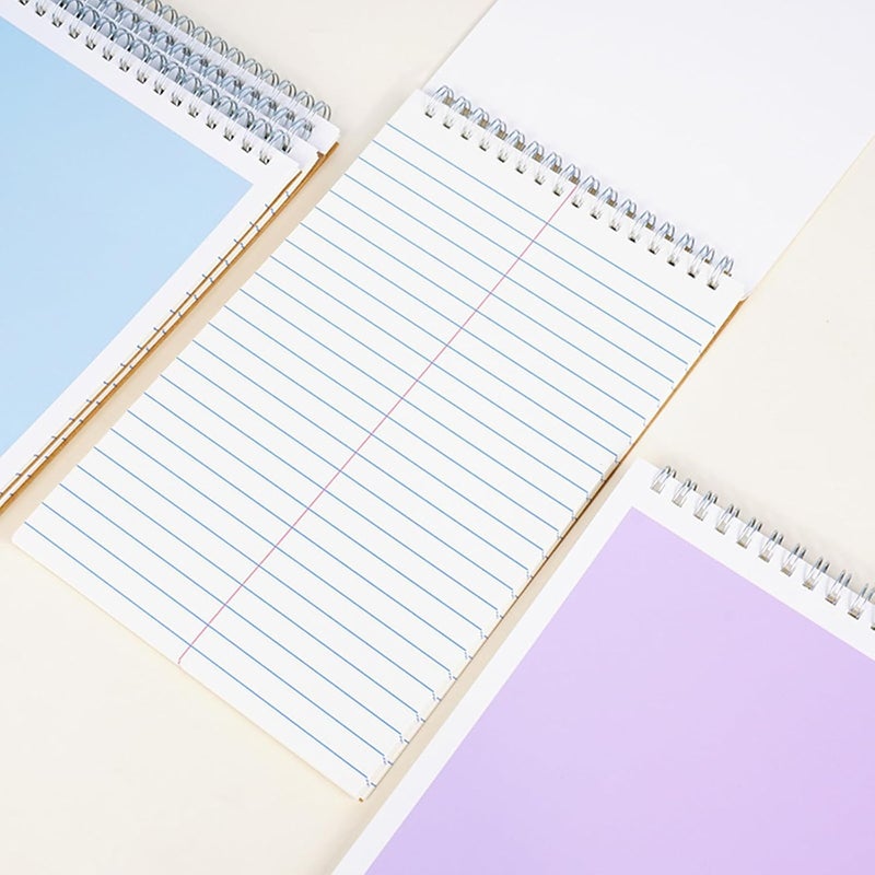 Duxesuk Steno Pads – 6x9 Inches 80 Sheets Steno Notebooks for Writing Notes in School, University, College & Office (2PCS Turquoise) - Image 2